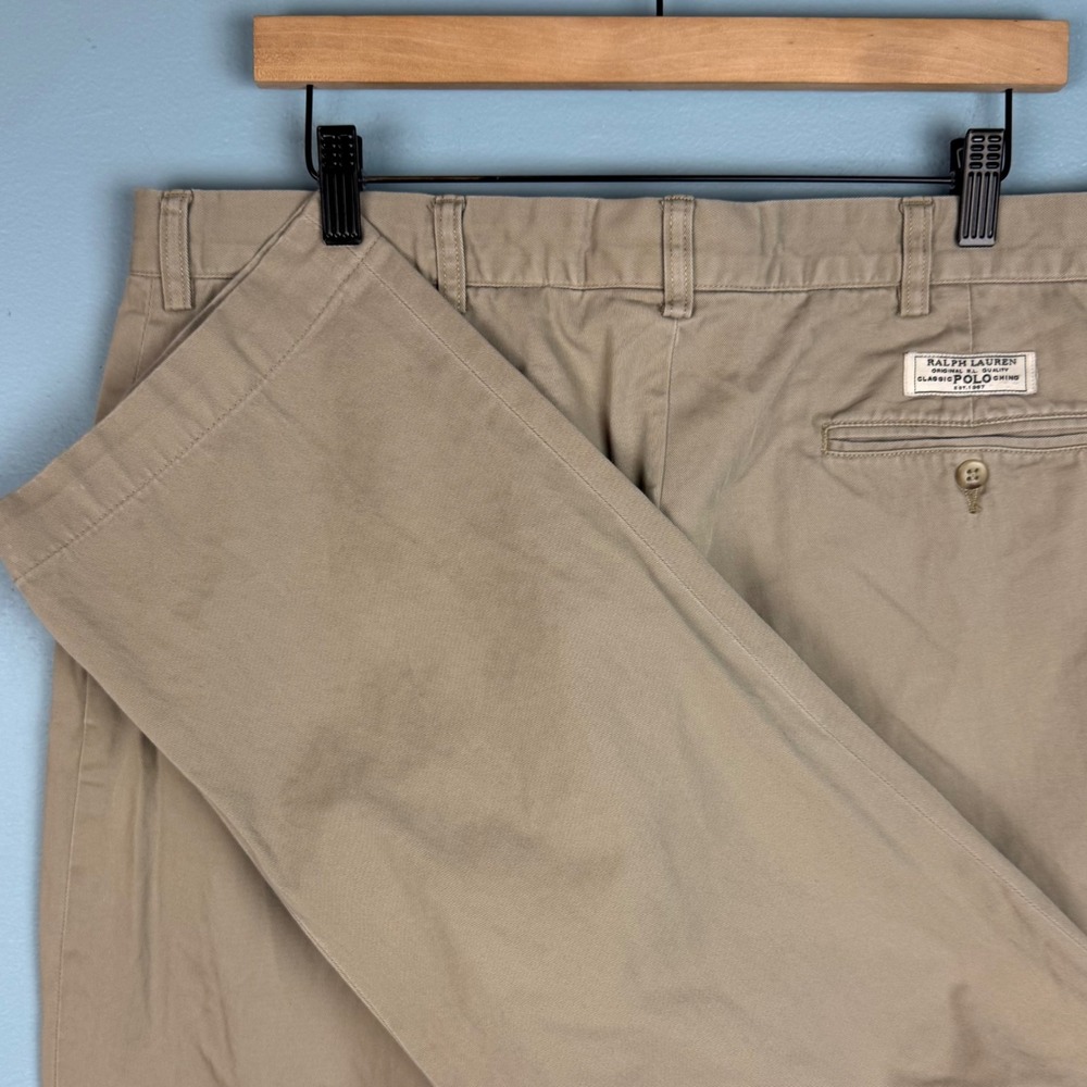 Polo Ralph Lauren Prospect Chino Pants Men's 38x28 Beige Cotton‎ Classic Fit